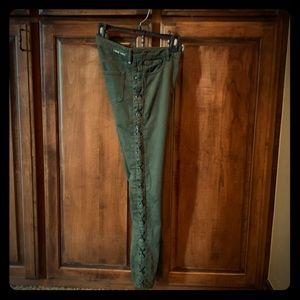 Etienne Marcel Lace-Up Skinny Jeans
